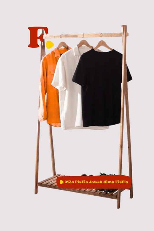 Porte à Vêtements en bois