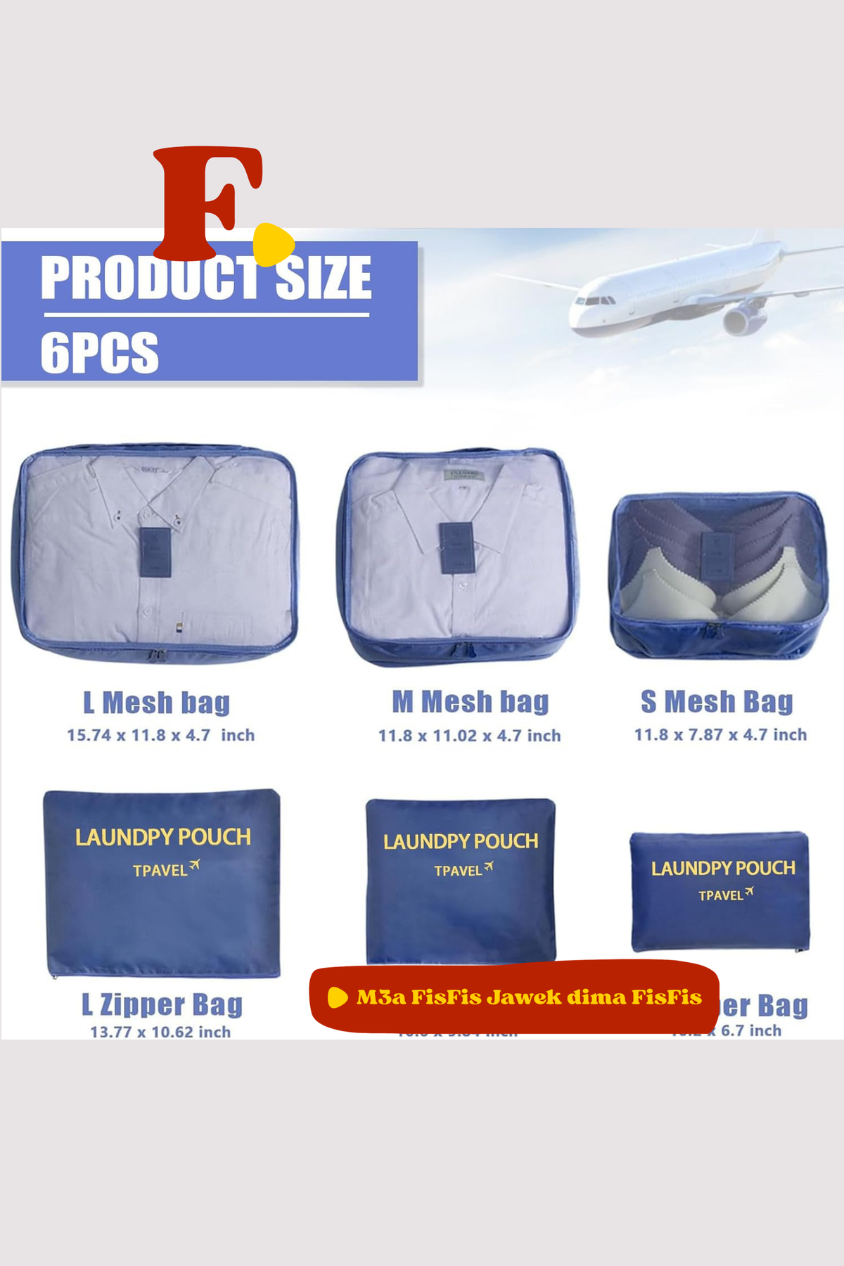🧳 Organisateurs de Rangement & Bagages – Set Multi-Usage